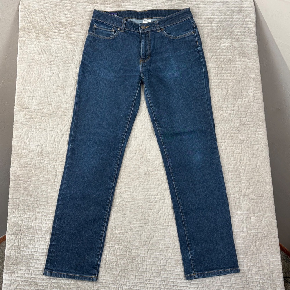 Patagonia Mens Organic Cotton Denim Jeans Dark Wash Straight Leg Size 31x31